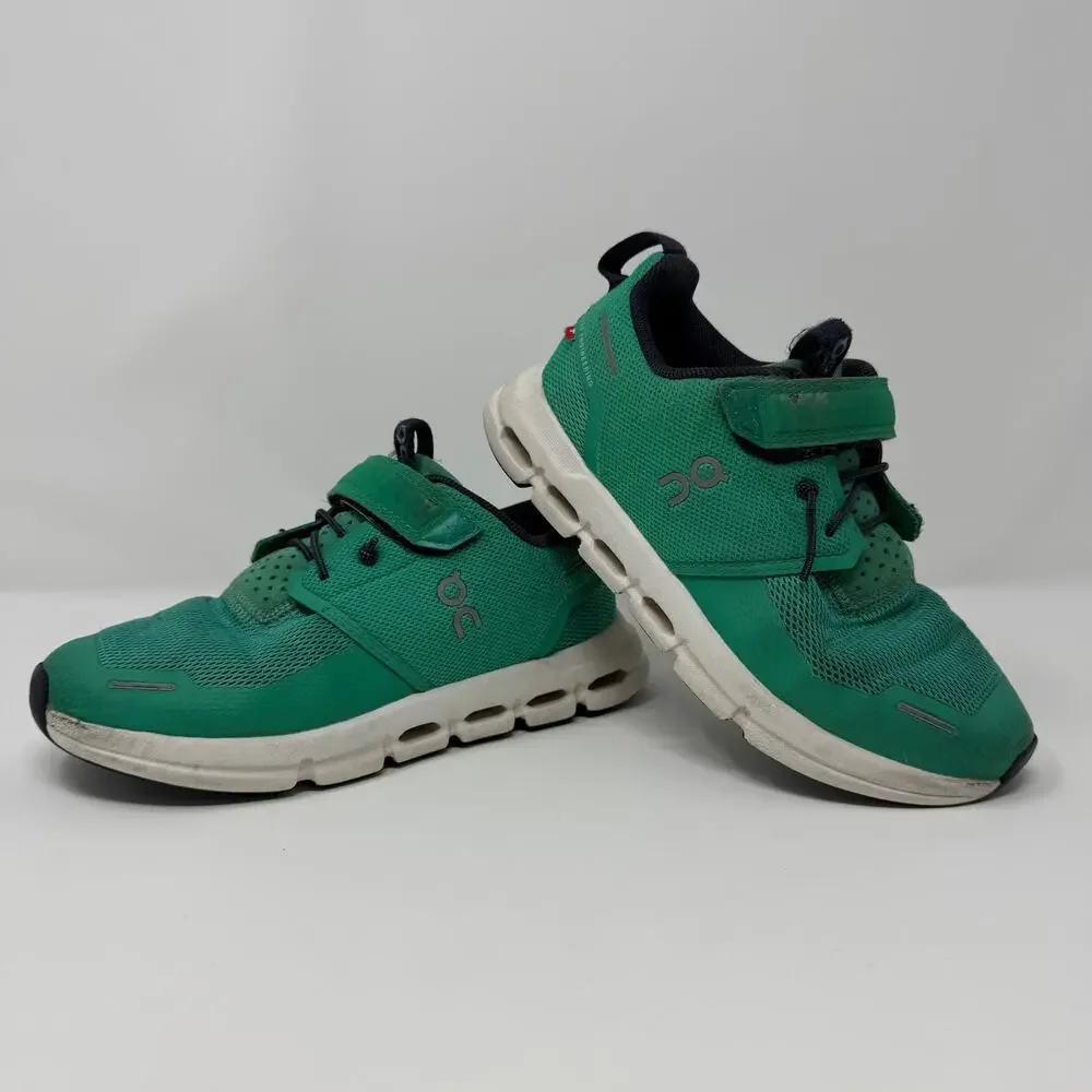 On Running Kids Green Sneakers EU 31.5 US 13.5K